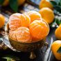 读者「橘子汽水」的头像，暖色调圆形图案